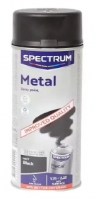 Lakier spray 400ml akrylowa czarny mat